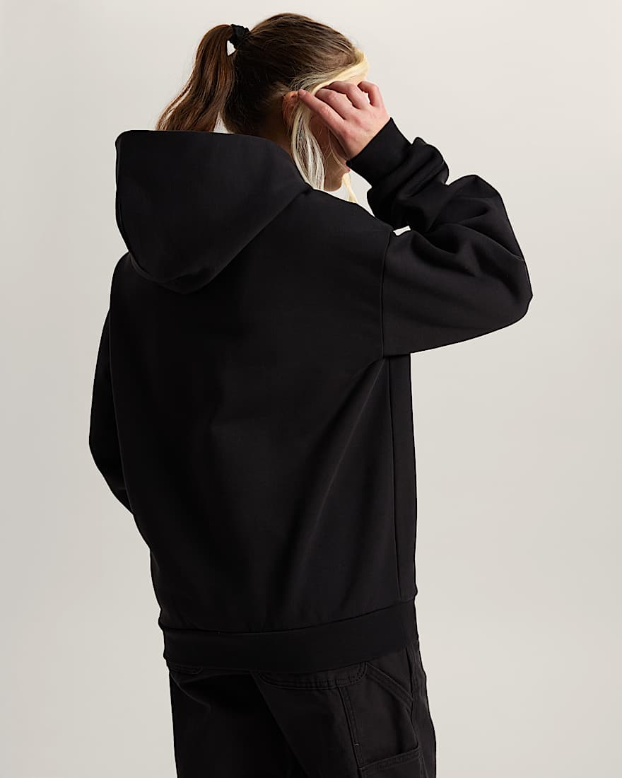 Y2K Star Hoodie mit Reiverschluss VANS Schwarz ALT3