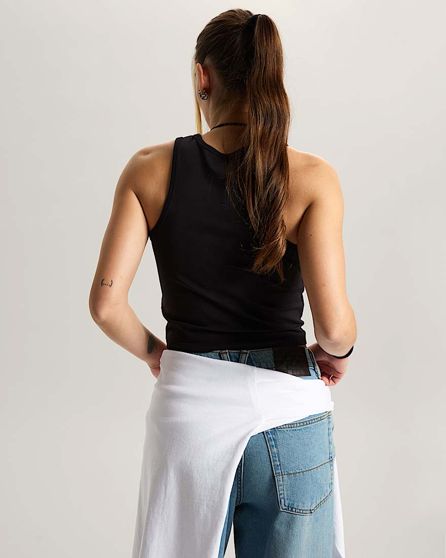 Y2K Star Tanktop VANS Schwarz ALT3