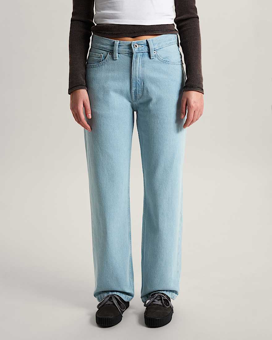 Check5 Hose mit geradem Bein und mittlerer Leibhhe VANS Blau ALT2