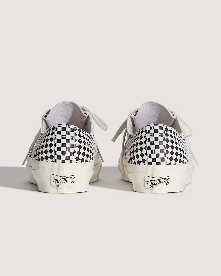 Premium Authentic Ease Checkerboard Schuhe VANS Schwarz ALT3