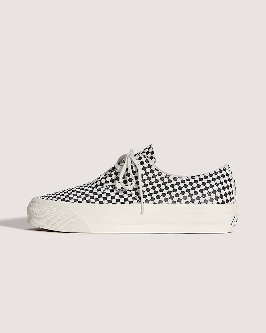 Premium Authentic Ease Checkerboard Schuhe VANS Schwarz HERO