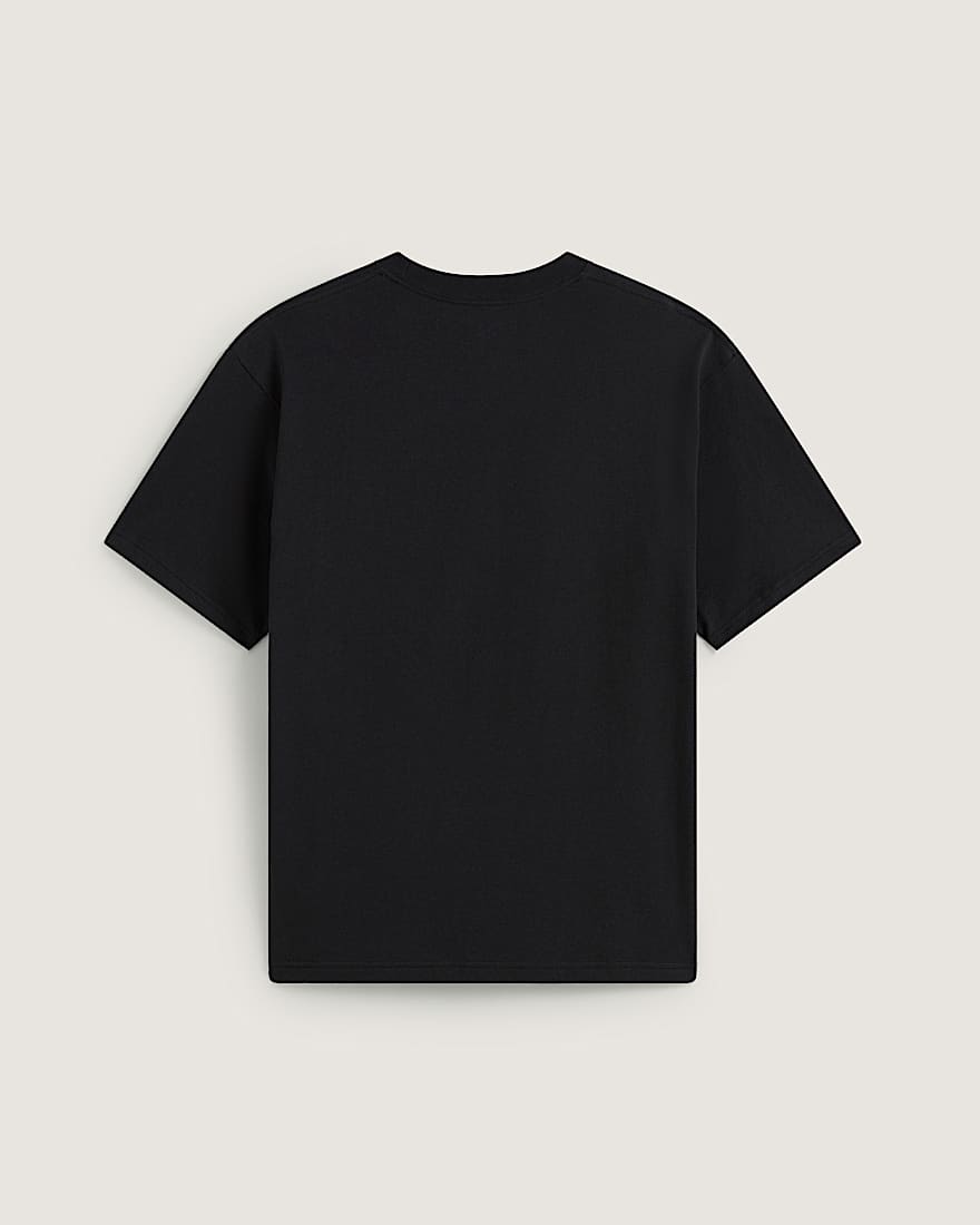 Wavy Script TShirt VANS Schwarz ALT1