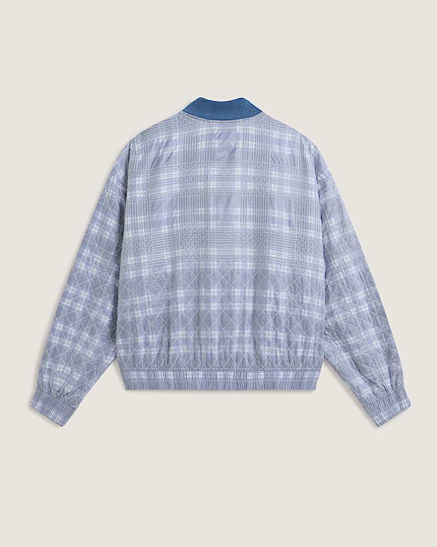 OTW x TDC Double Layered Bomber Jacket Deep Indigo VANS Blau ALT1