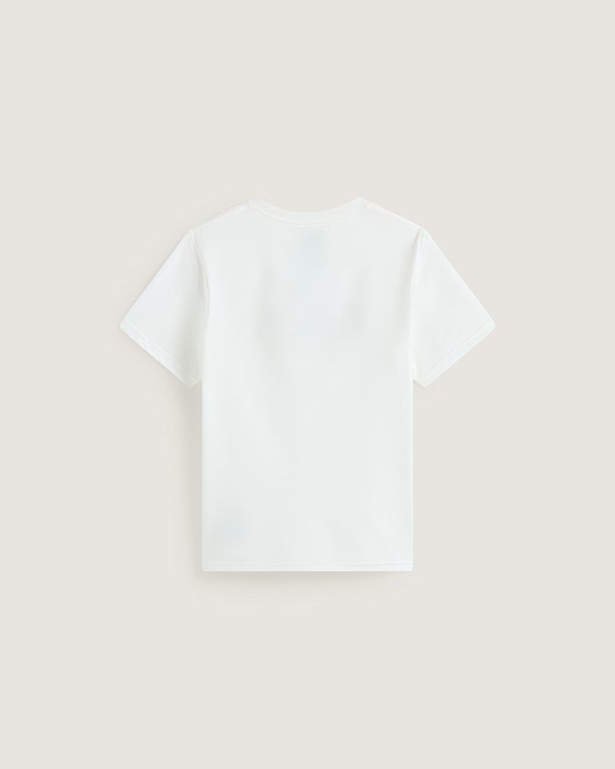 Kinder Wavy Script TShirt 814 Jahre VANS Wei ALT1