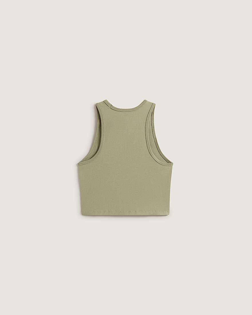 Y2K Star Tanktop VANS Beige ALT1