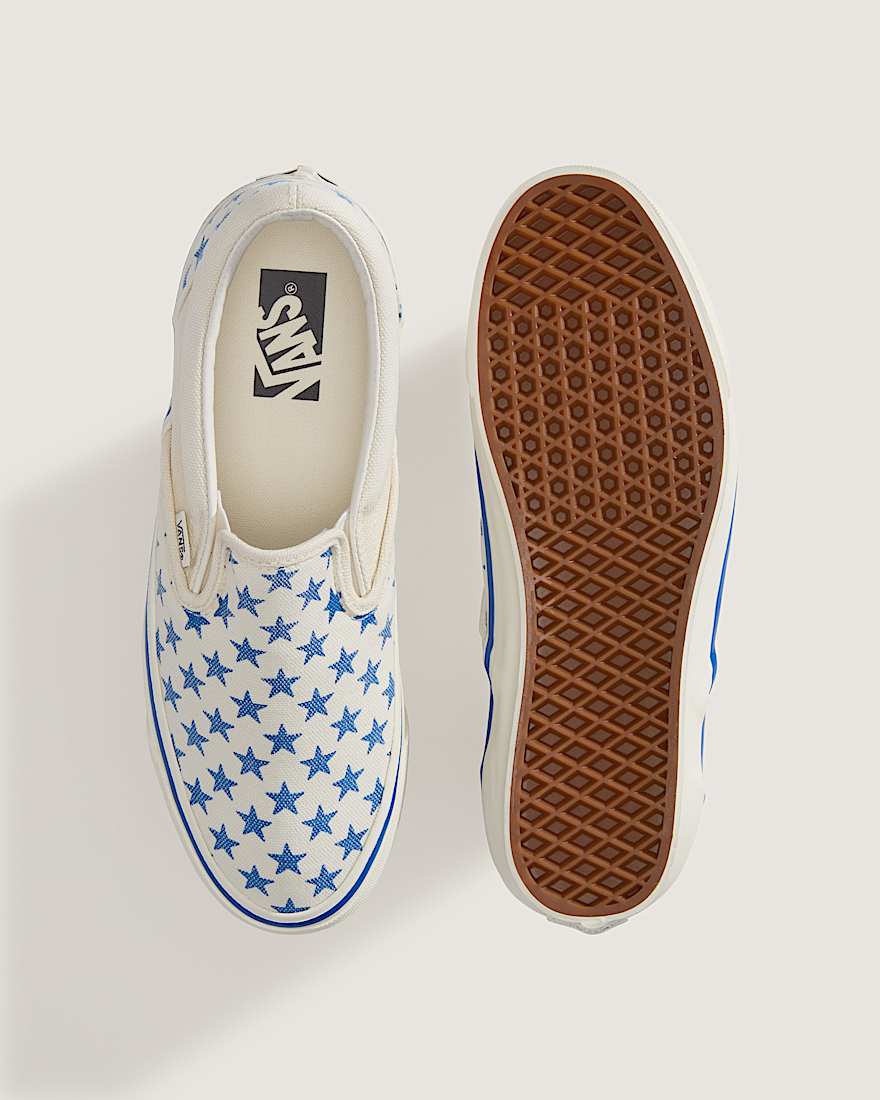 Premium Classic SlipOn Schuhe VANS Blau ALT2