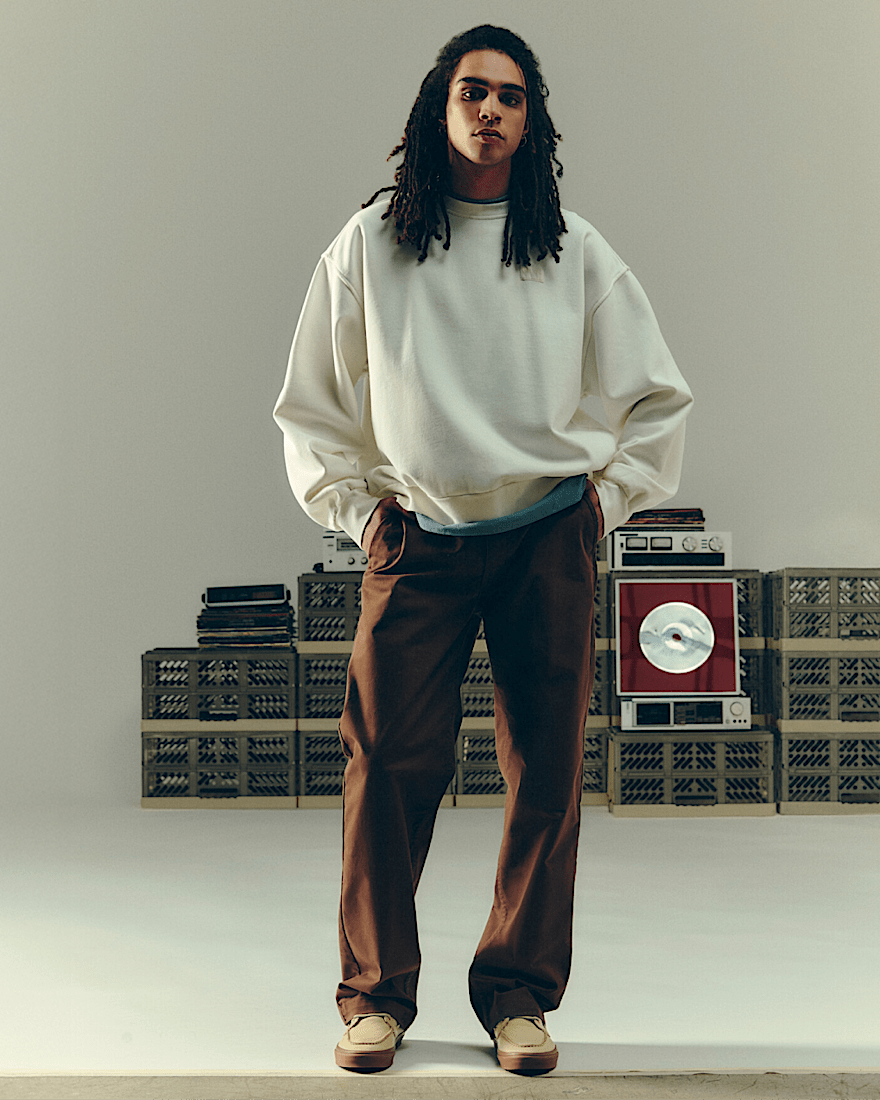 Bootsschuhe mit 2 sen VANS Beige ALT1