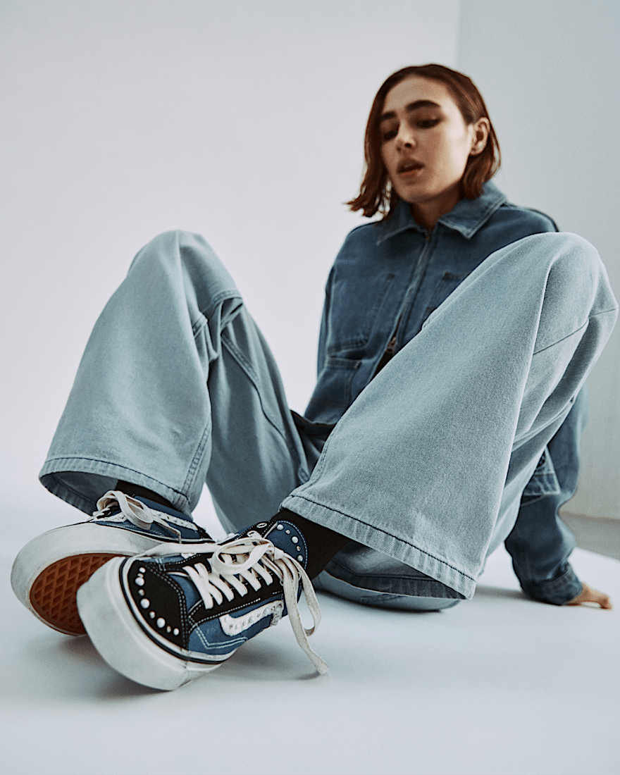 Premium Old Skool Schuhe VANS Schwarz ALT1