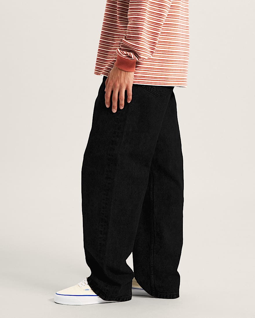 Check5 Loose DenimHose VANS Schwarz ALT4