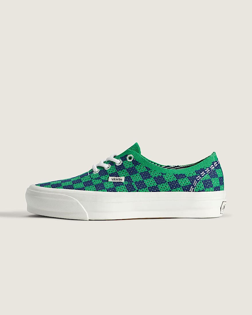 Premium Authentic Checkerboard Schuhe VANS Grn HERO