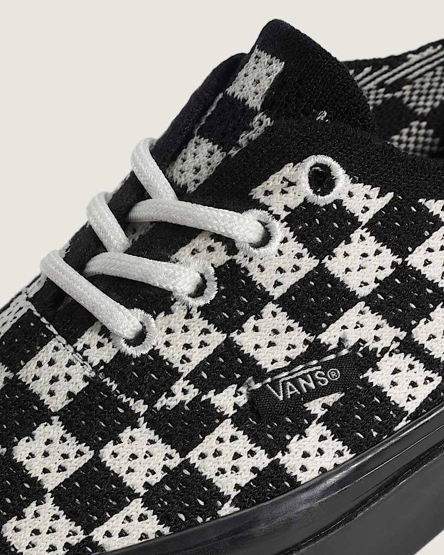 Premium Authentic Checkerboard Schuhe VANS Schwarz ALT4