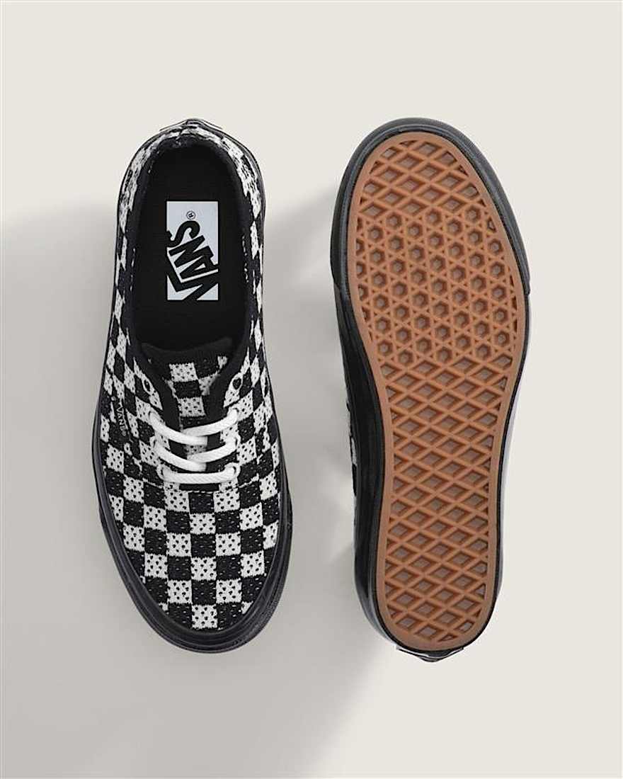 Premium Authentic Checkerboard Schuhe VANS Schwarz ALT2