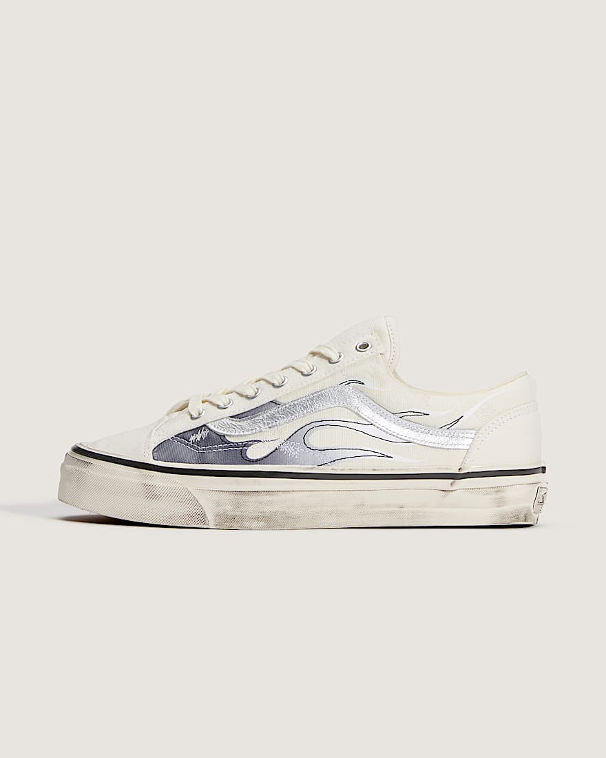 Premium Old Skool 36 Flames Schuhe VANS Wei HERO