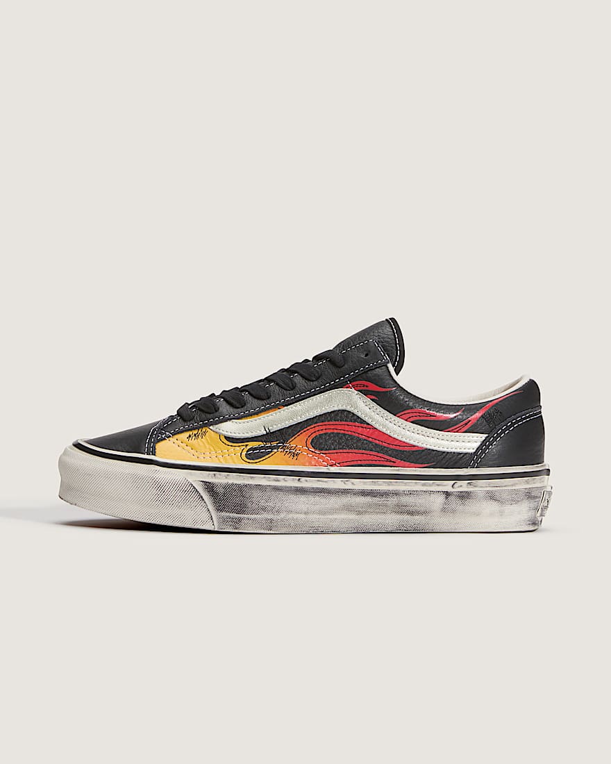 Premium Old Skool 36 Flames Schuhe VANS Schwarz HERO