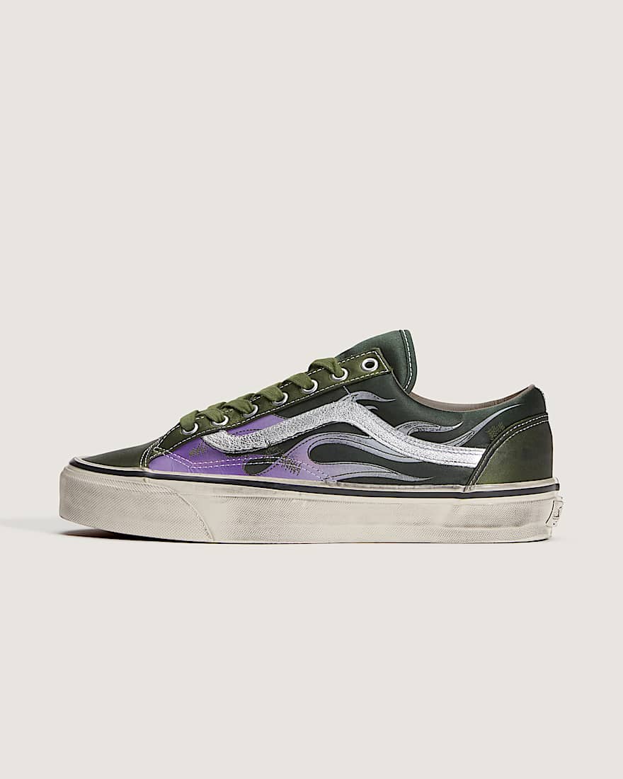 Premium Old Skool 36 Flames Schuhe VANS Grn HERO