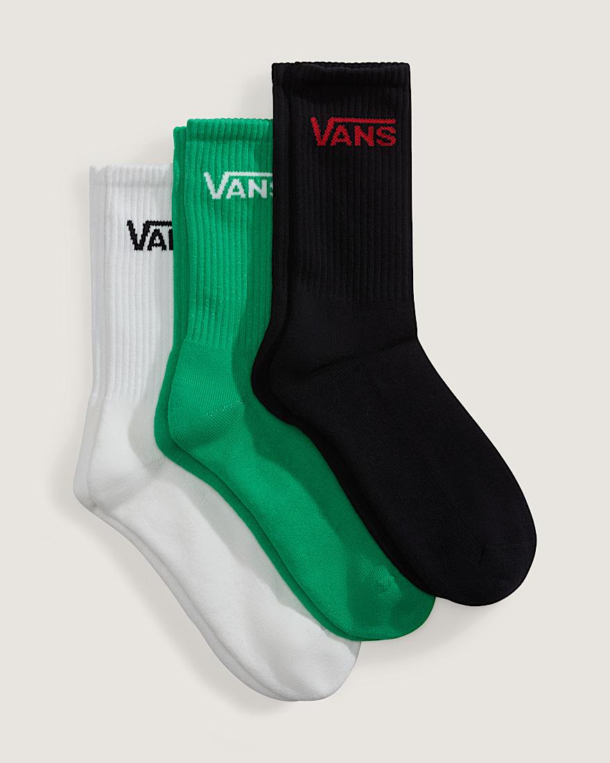 SMU 3PACK CLASSIC CREW Multi VANS Grn ALT1
