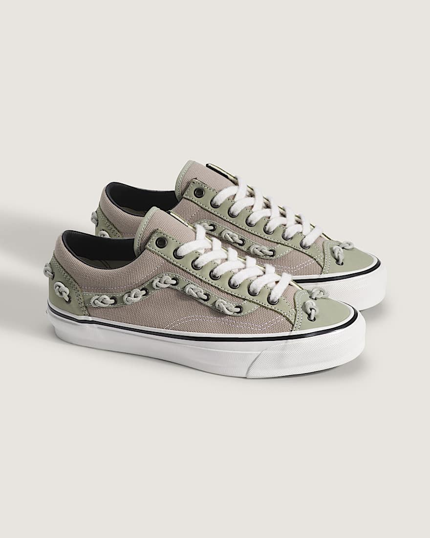 OTW Old Skool 36 Knot Vibram VANS GrnRosa ALT1