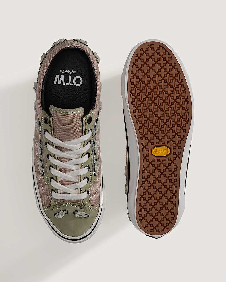 OTW Old Skool 36 Knot Vibram VANS GrnRosa ALT2