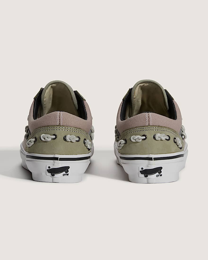OTW Old Skool 36 Knot Vibram VANS GrnRosa ALT3
