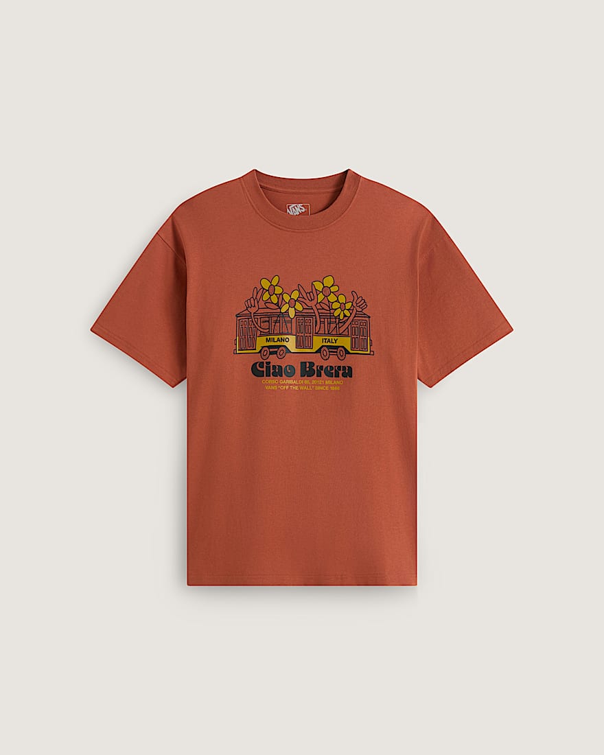 Milano Ciao Brera TShirt VANS Orange HERO