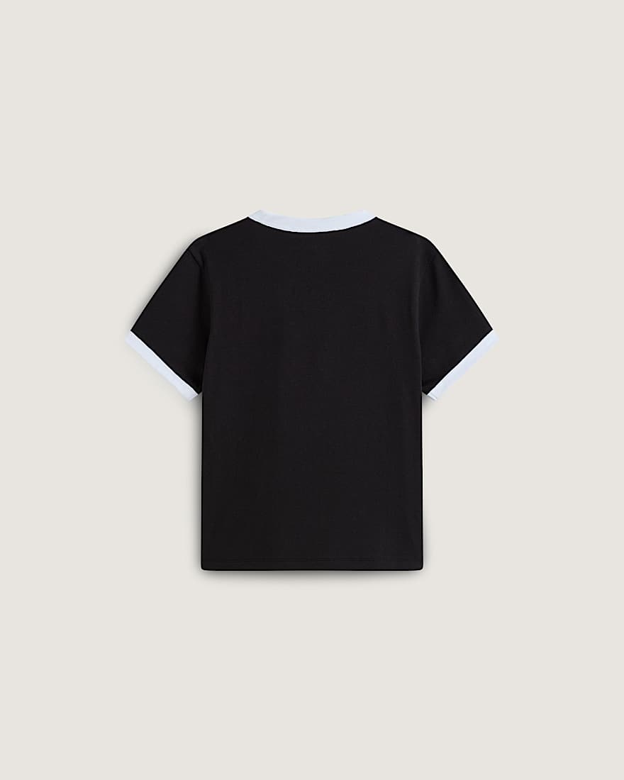 Milano Vans Ringer TShirt VANS Schwarz ALT1