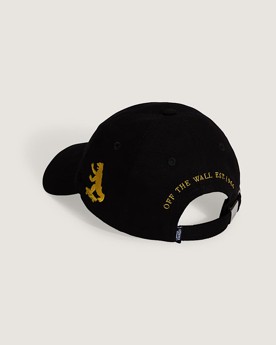 Berlin Half Box Curved Bill Jockey Cap VANS Schwarz ALT1