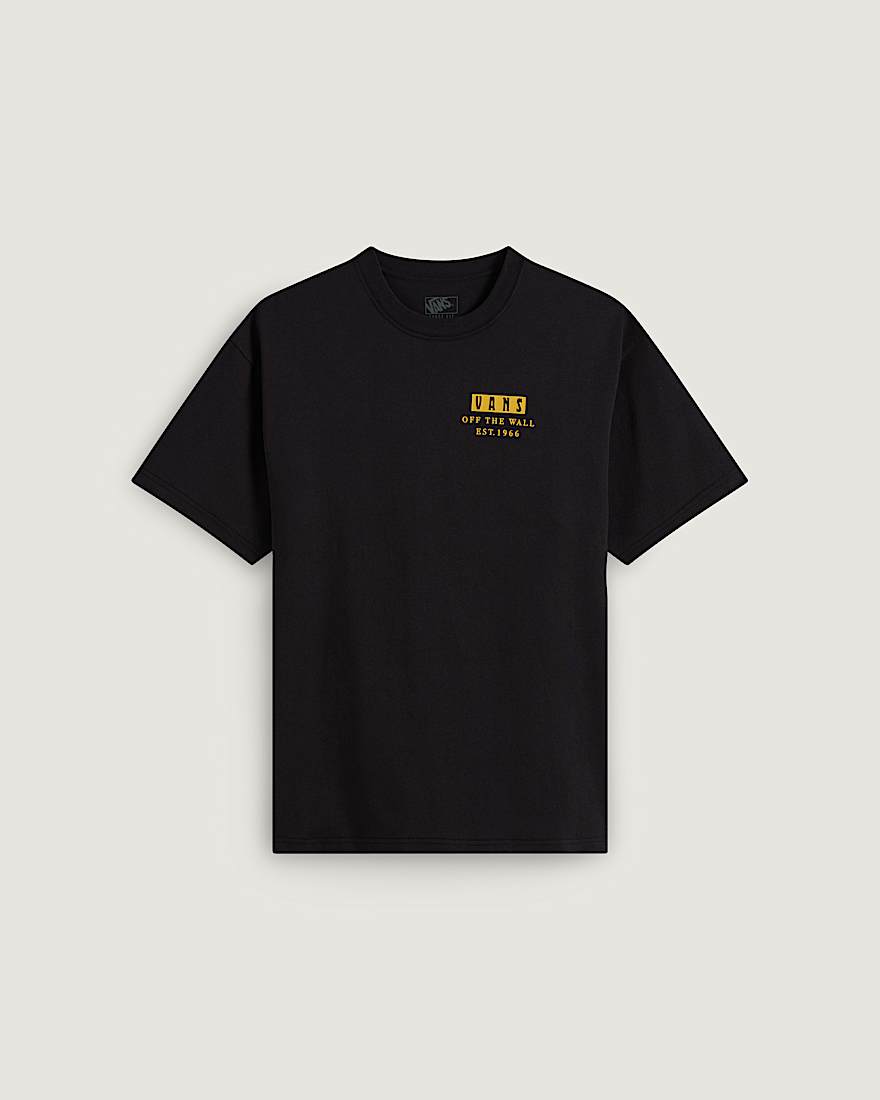 Berlin Authentic SS Tee Black VANS Schwarz HERO