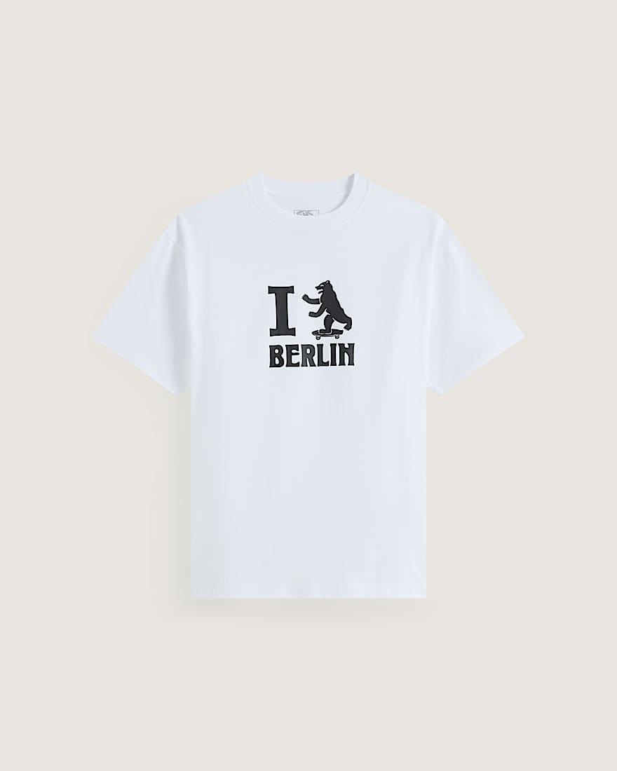 Berlin Skate SS Tee WHITE VANS Wei HERO