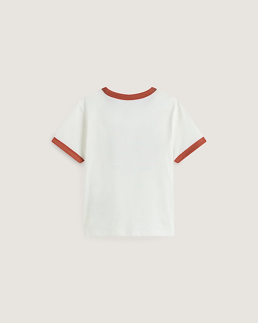 Milano Ciao Brera Ringer TShirt VANS Wei ALT1