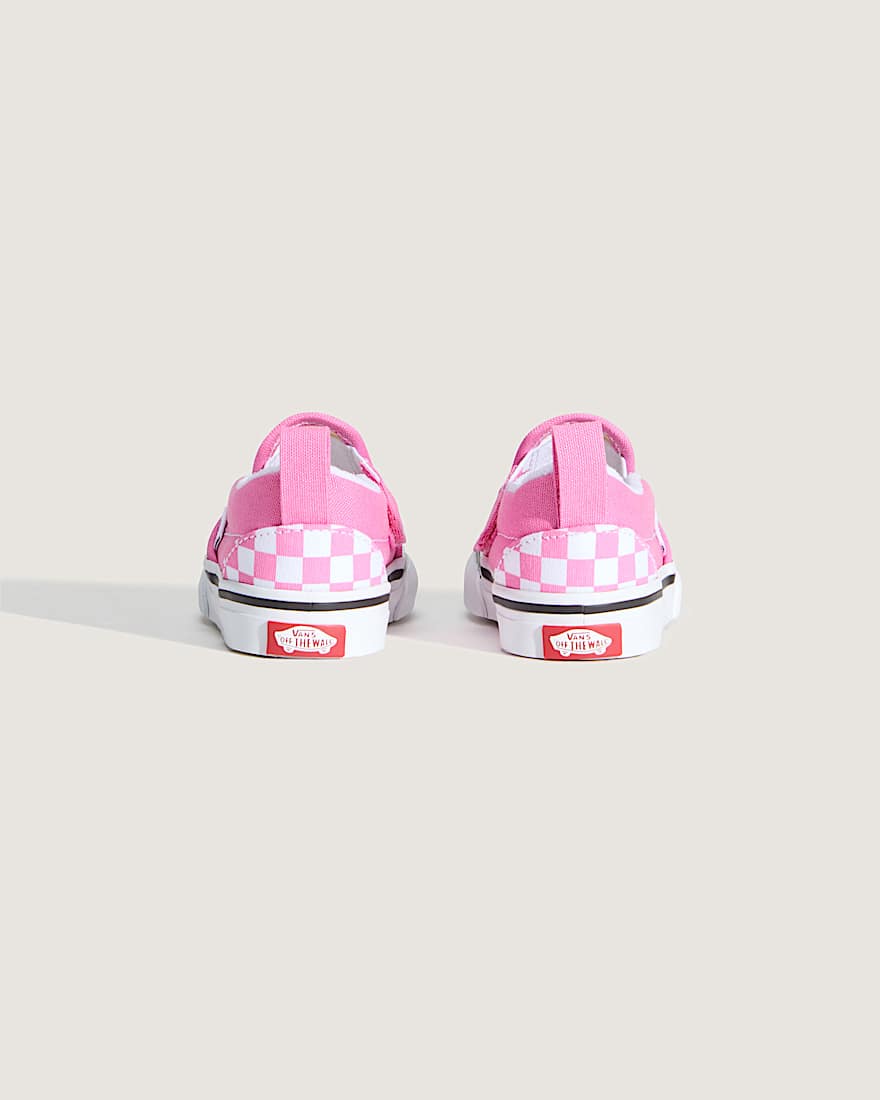Kleinkinder Classic SlipOn V Checkerboard Schuhe 14 Jahre VANS Rosa ALT4