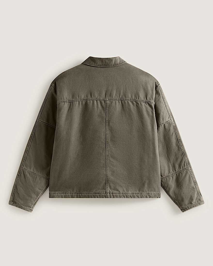 Umber Pigment CanvasJacke VANS Beige ALT1