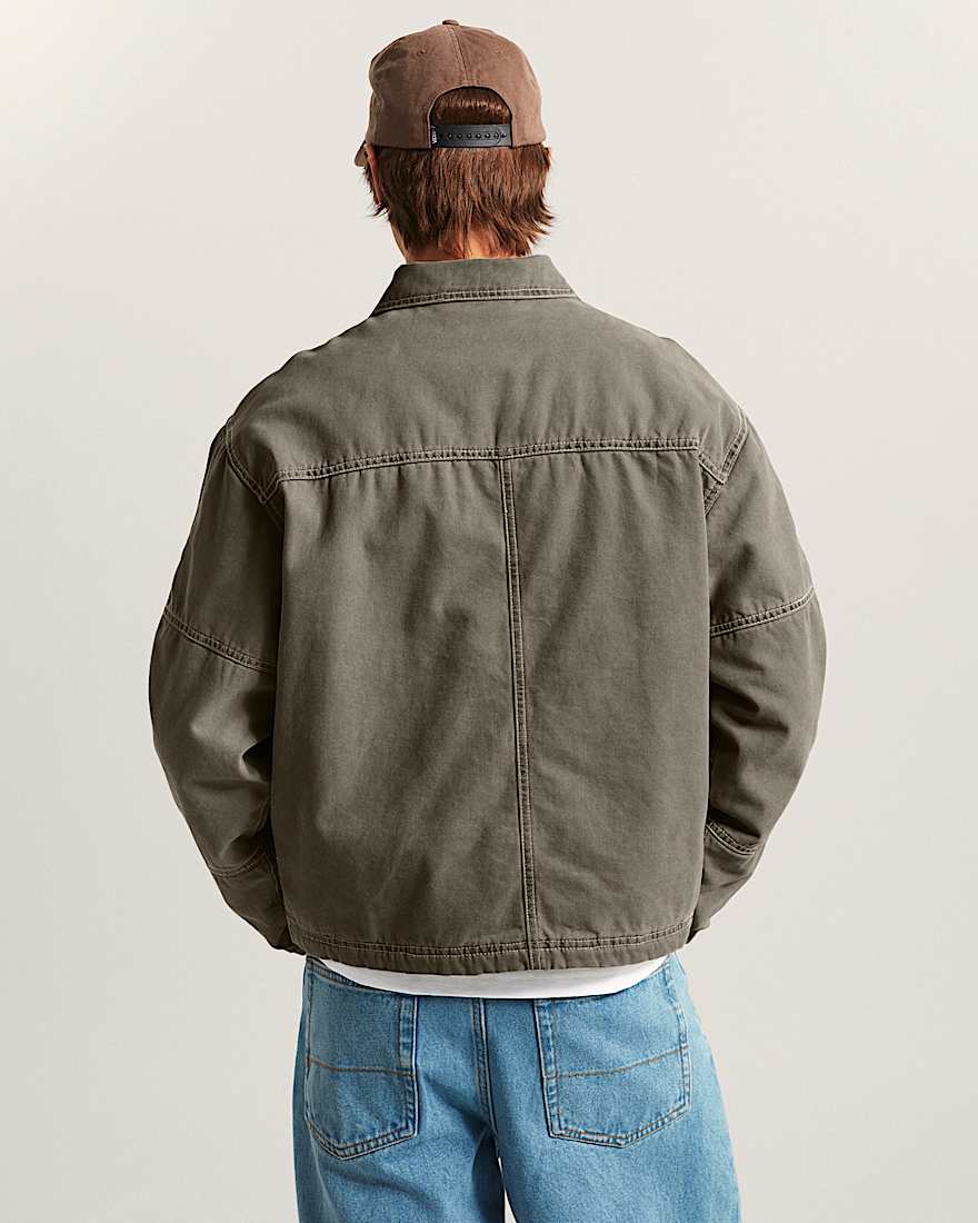 Umber Pigment CanvasJacke VANS Beige ALT3