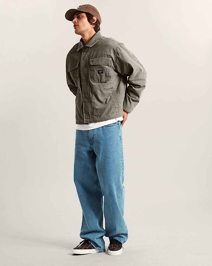 Umber Pigment CanvasJacke VANS Beige ALT5