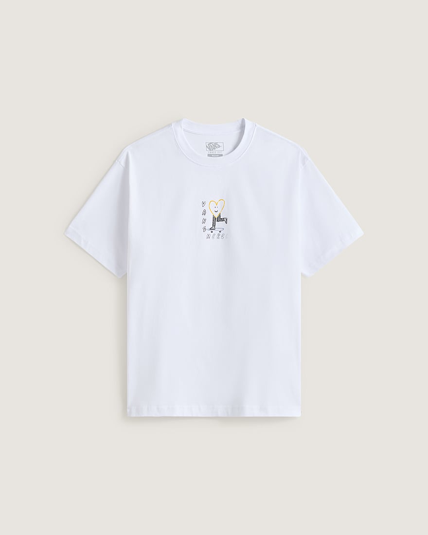 Llgance est dsordre 02 Tshirt Merci x Vans VANS Blanc HERO