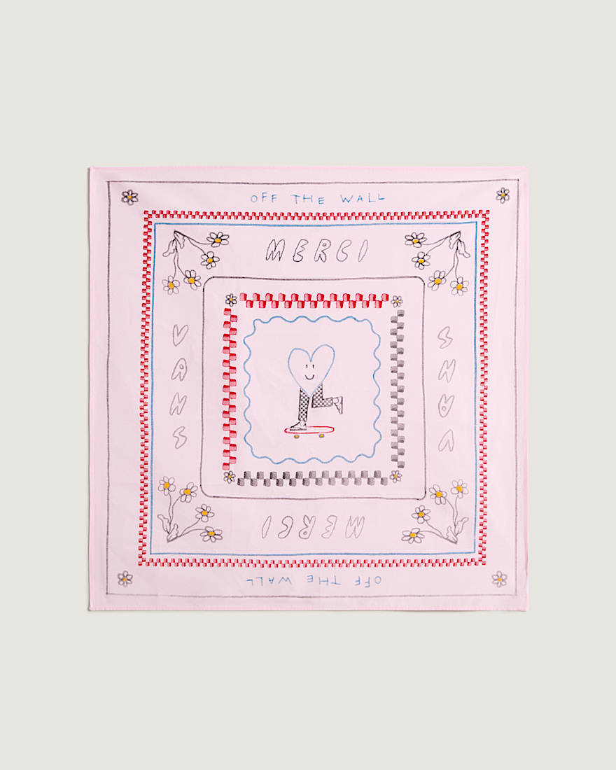 Bandana lgance en Dsordre Merci x Vans VANS Rose HERO