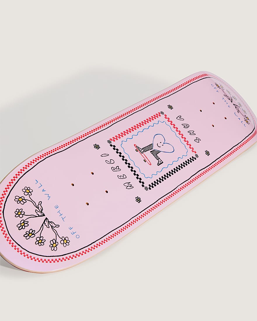 Planche de Skate Cur Merci x Vans VANS Rose ALT1