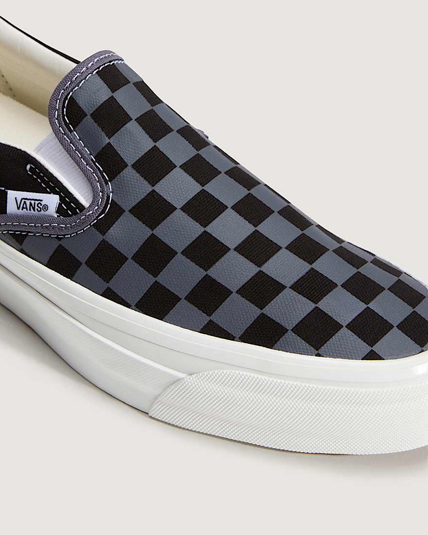 Premium Classic SlipOn 98 CHECKERBOARD Steel Shadow VANS Grau ALT6