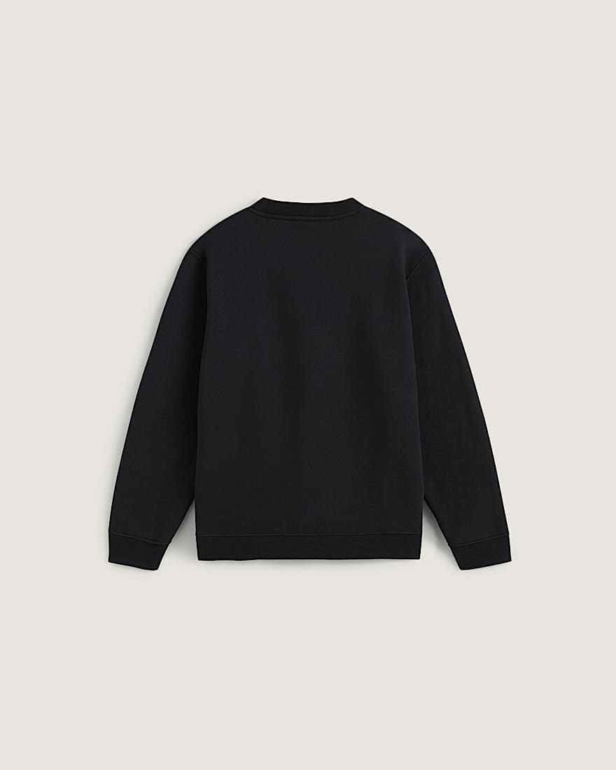 Kinder StretchSweatshirt mit Rundhalsausschnitt und Logo 814 Jahre VANS Schwarz ALT1