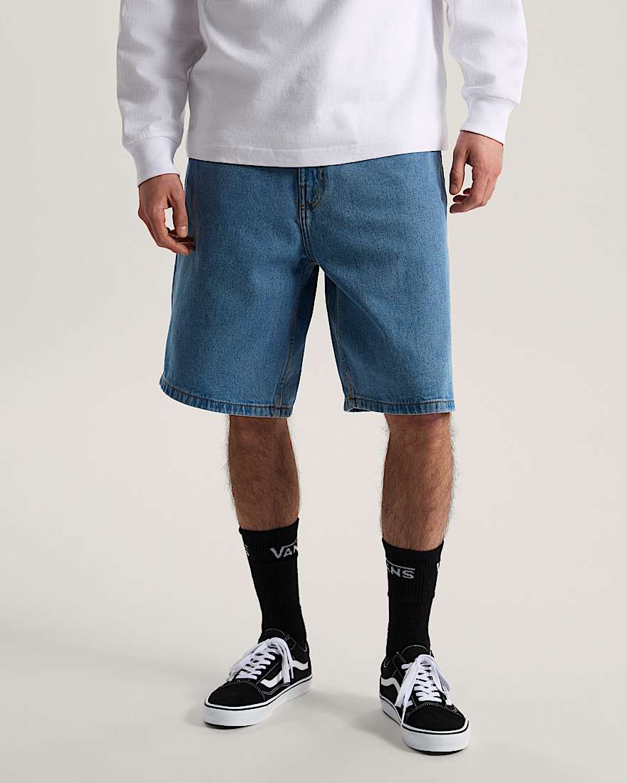 Check5 BaggyDenimShorts VANS Blau ALT2