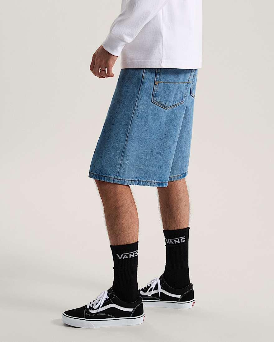 Check5 BaggyDenimShorts VANS Blau ALT4