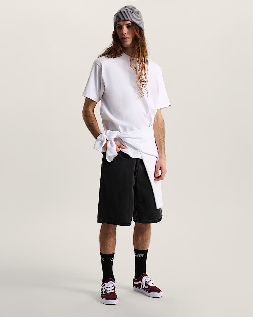 Check5 BaggyDenimShorts VANS Schwarz ALT5