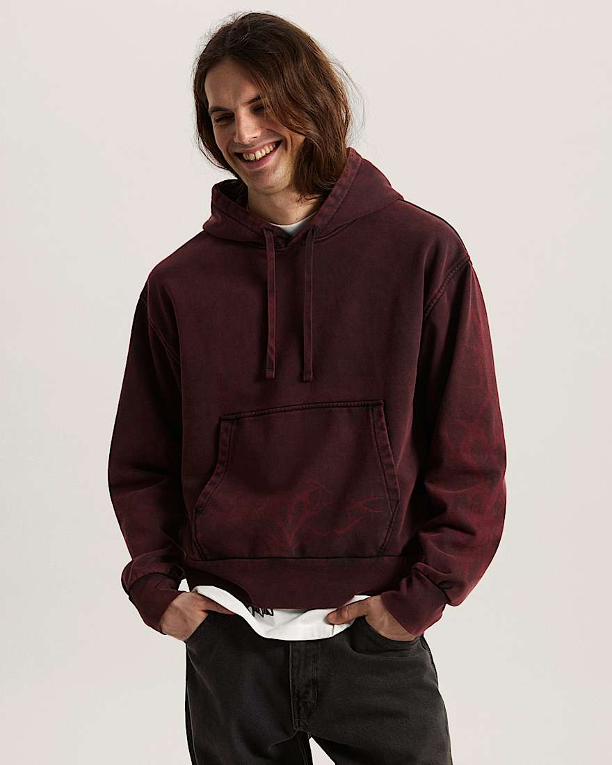 Dayana Tribal Flame Hoodie VANS Braun ALT2