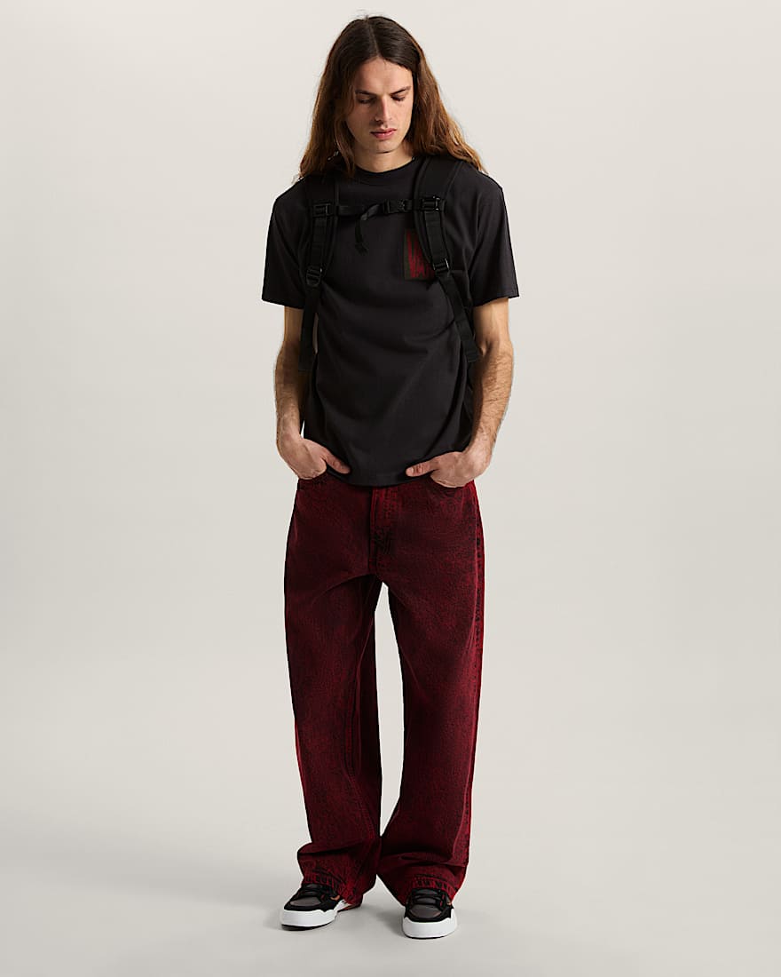 Stretch Stack Crackle TShirt VANS Schwarz ALT4