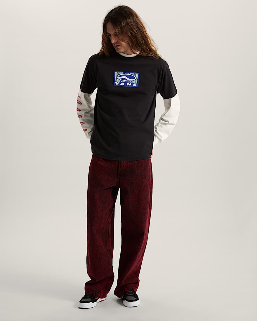 SideStripe Sportswear TShirt VANS Schwarz ALT4
