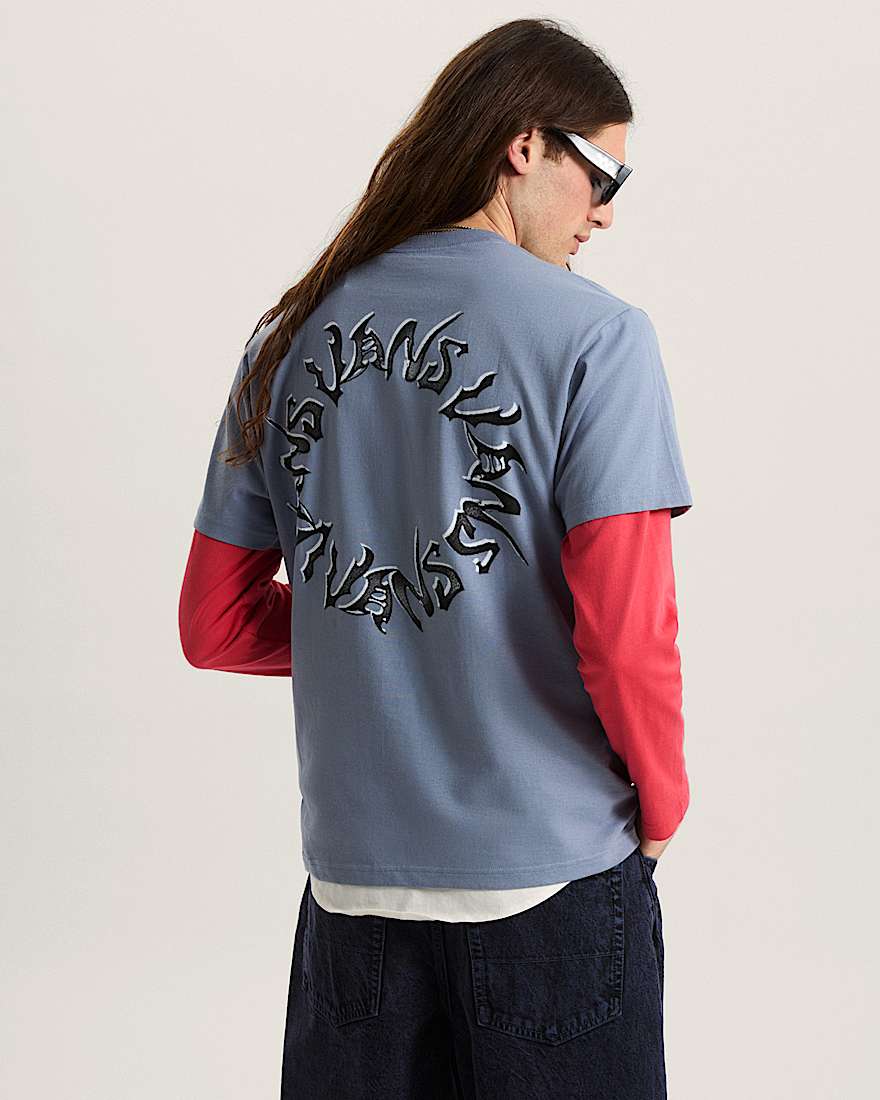 Wild Circle TShirt VANS Blau ALT3