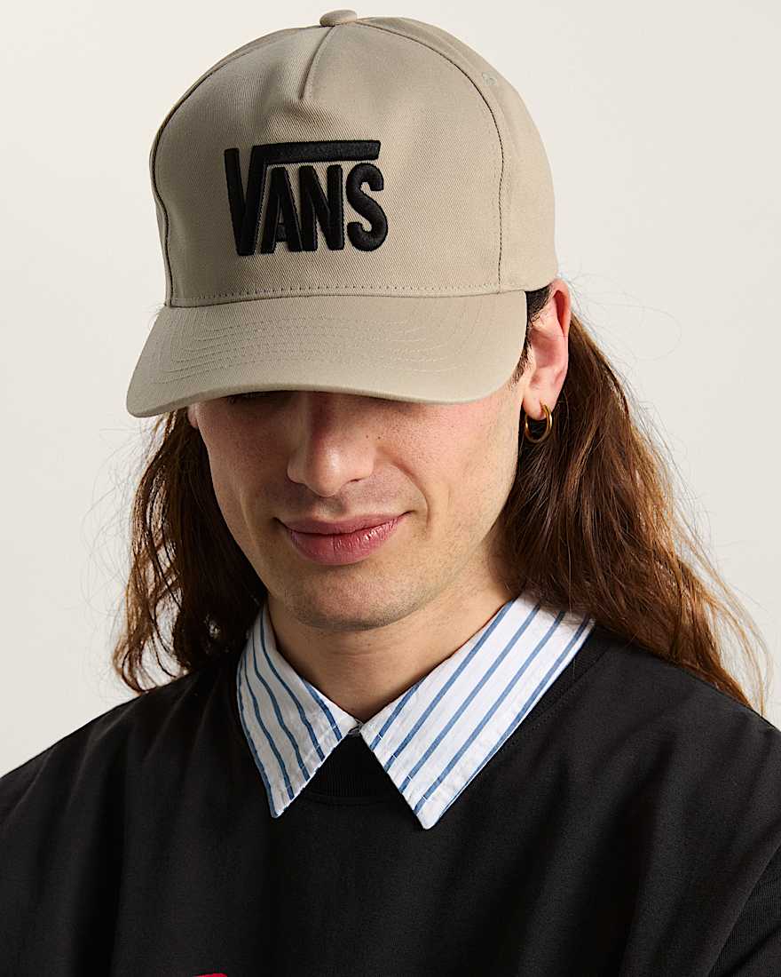 Stretch Logo SnapbackKappe VANS Beige ALT3