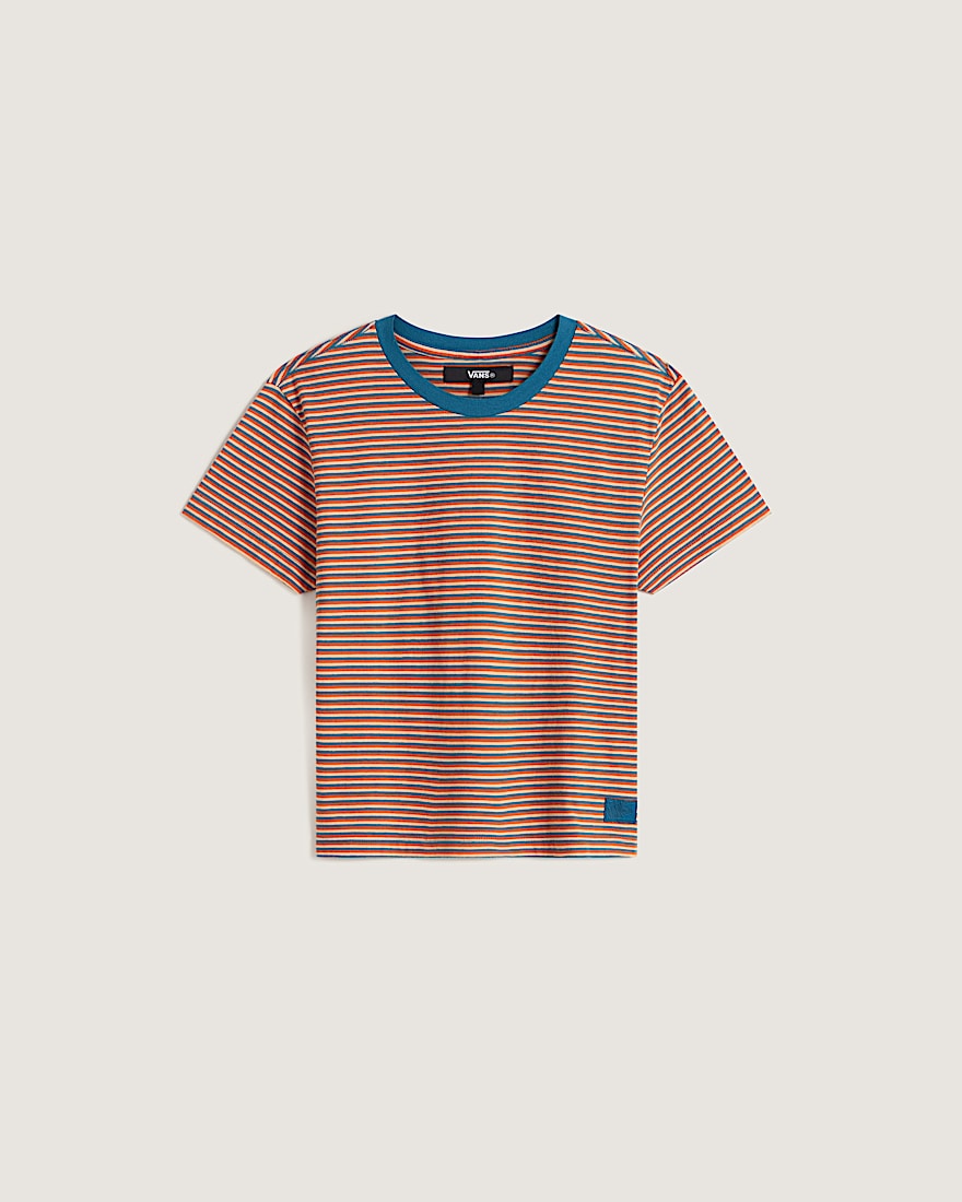 Salton Stripe TShirt  VANS Blau HERO