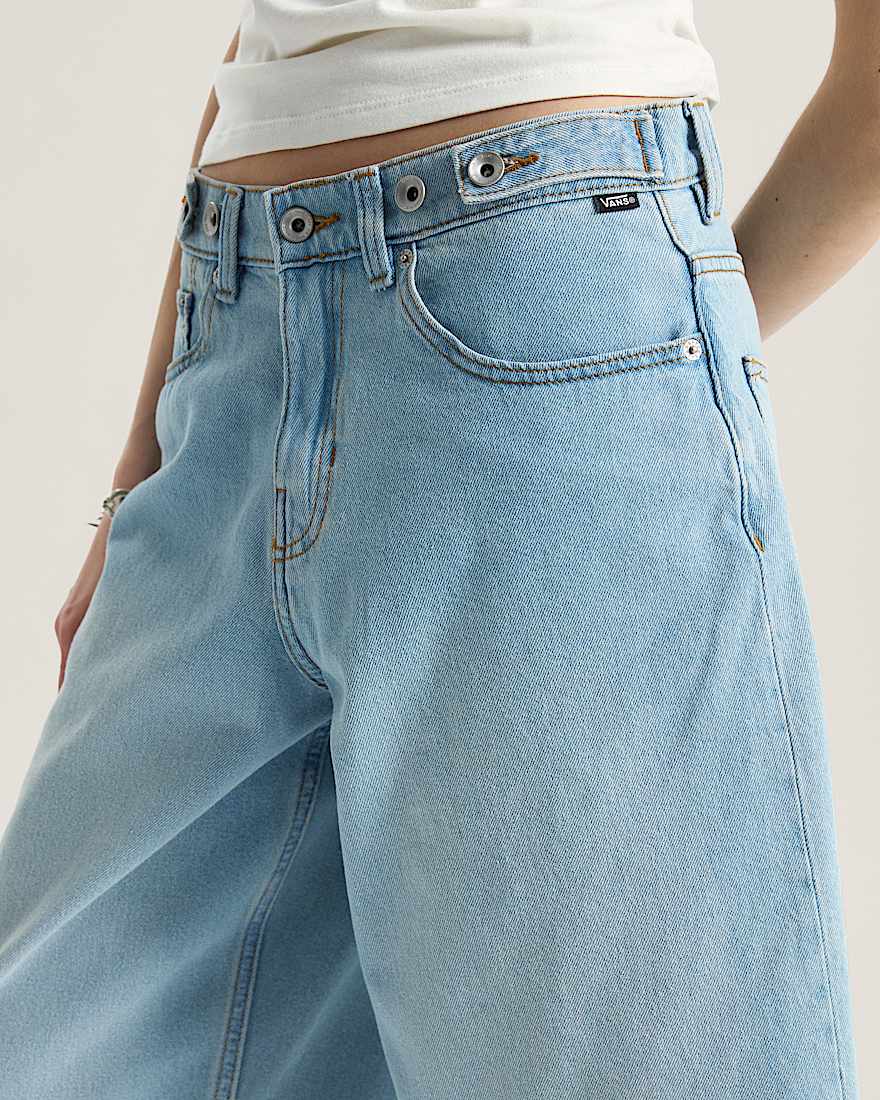 Cinched Check5 BaggyShorts VANS Blau ALT6