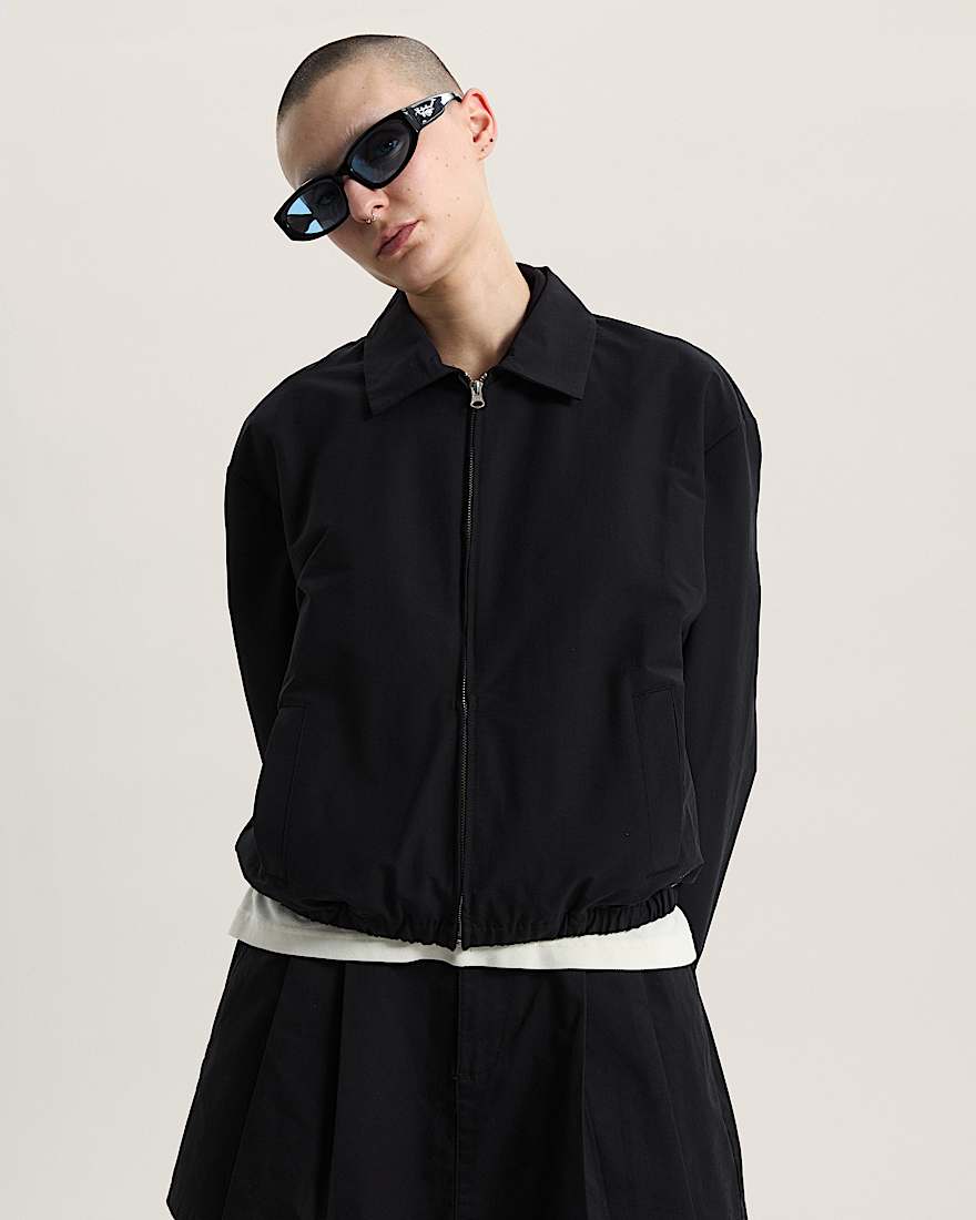 Tt Leichte Bomberjacke VANS Schwarz ALT2