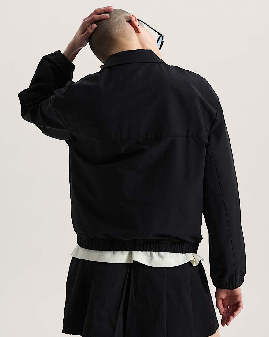 Tt Leichte Bomberjacke VANS Schwarz ALT3